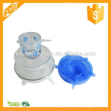 Soft and Flexible Eco-Friendly Silicone Non Spill Lids